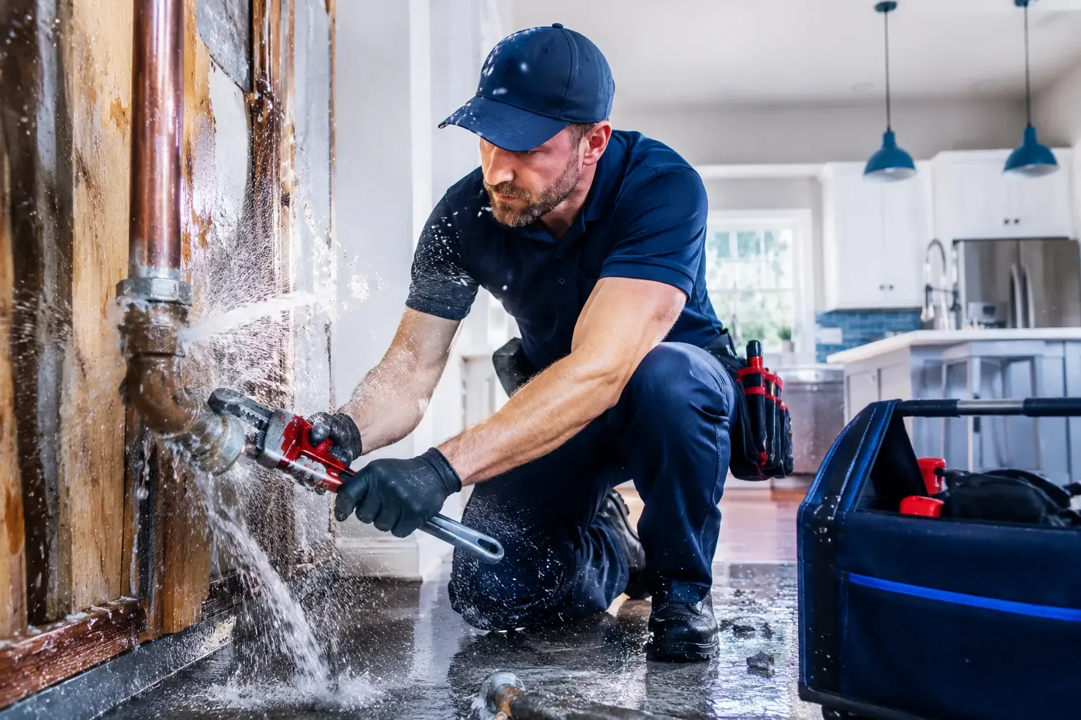 Local emergency pipe repair professionals in Kiefer, OK